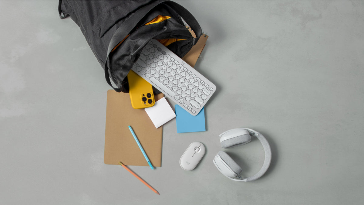 Pebble Keys 2 K380s Tonal White - Fra Bt N/A Central-419universal