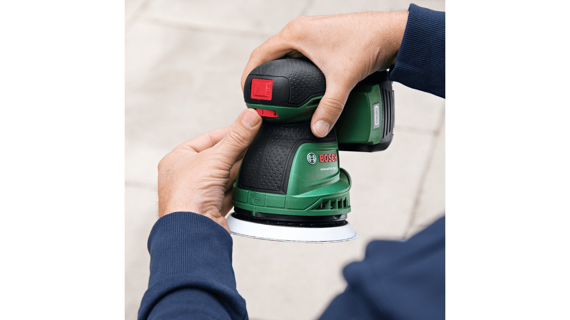 EAN 4053423322507 - Bosch UniversalOrbit 18V-20 Lijadora orbital 23000 OPM Negro, Verde imagen 5