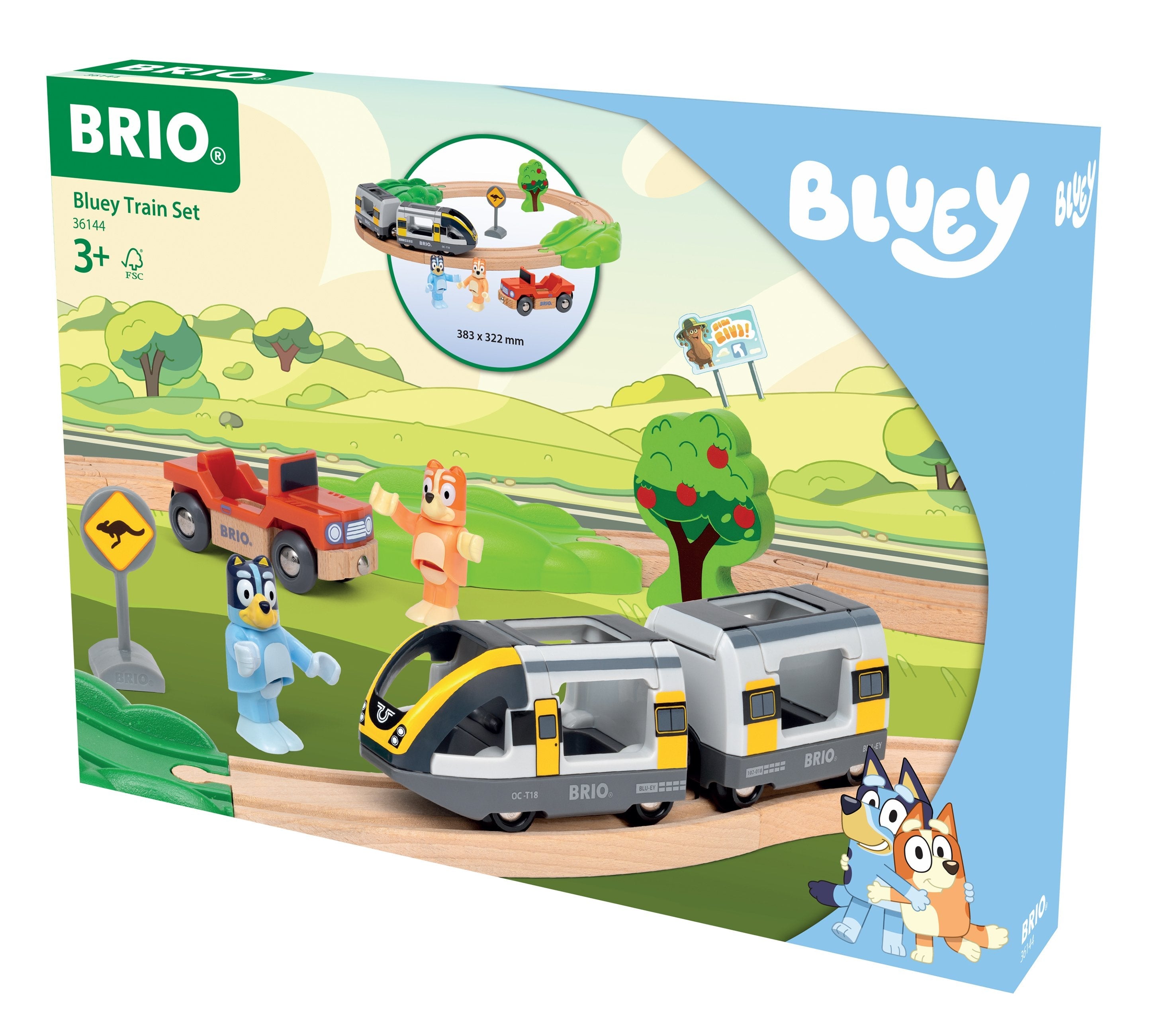 Ravensburger World - Bluey Zugset 63614400