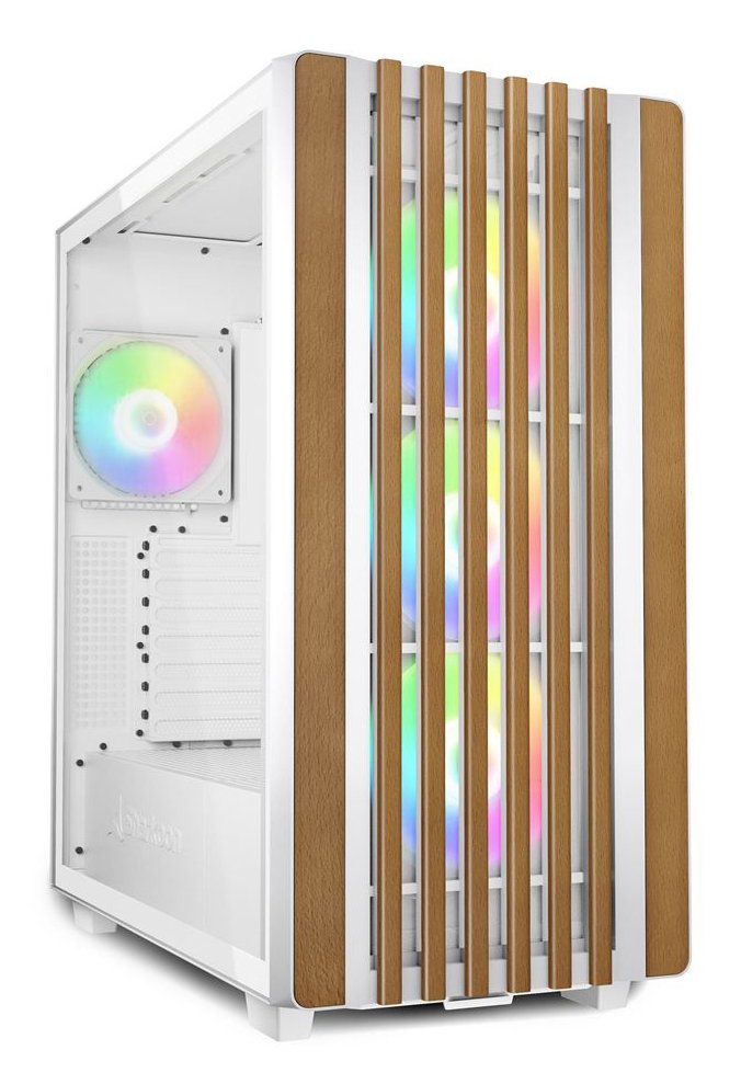 EAN 4044951040209 - Sharkoon REBEL C70G RGB Full Tower Blanco, Madera imagen 5