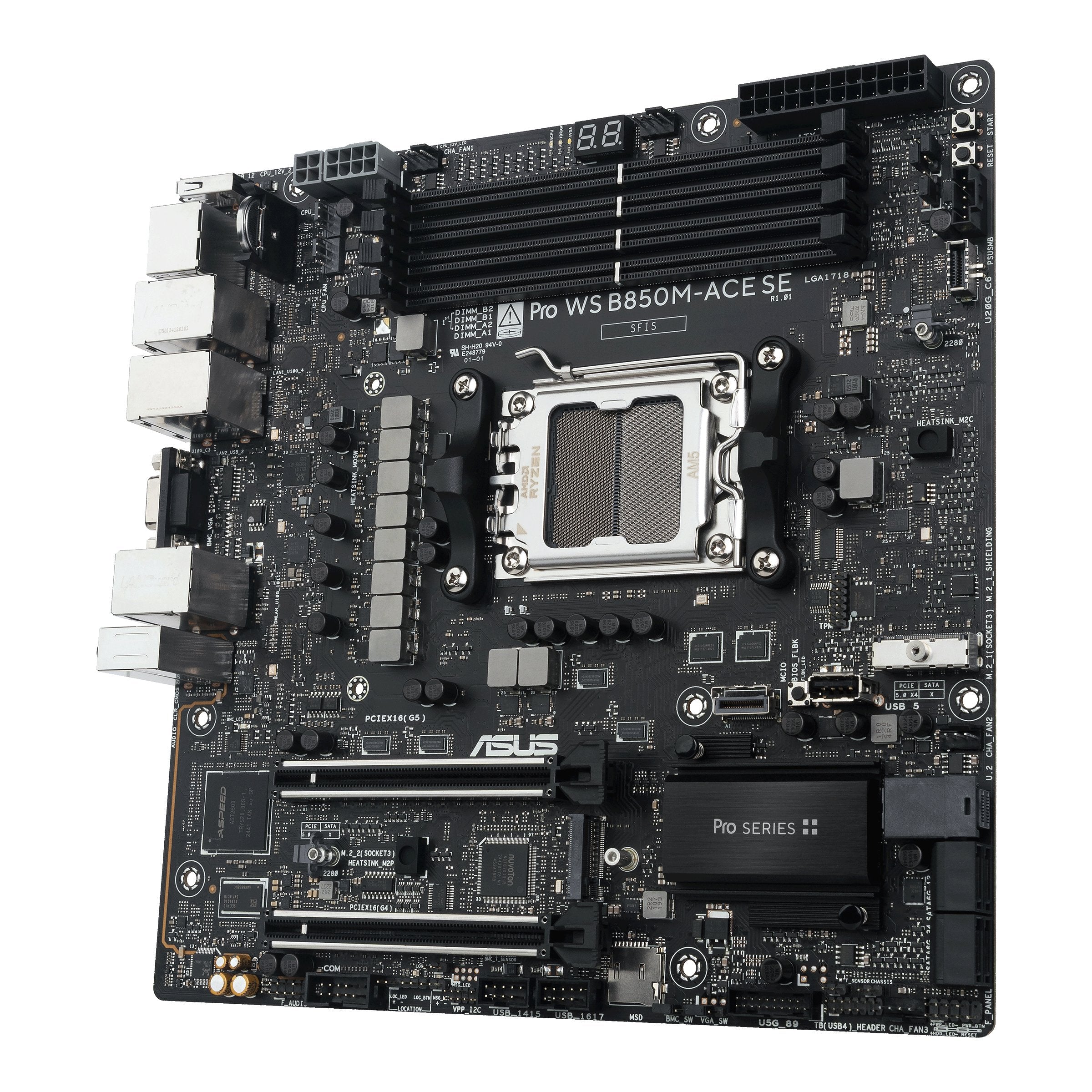 EAN 4711636258753 - ASUS PRO WS B850M-ACE SE AMD B850 Zócalo AM5 micro ATX imagen 8