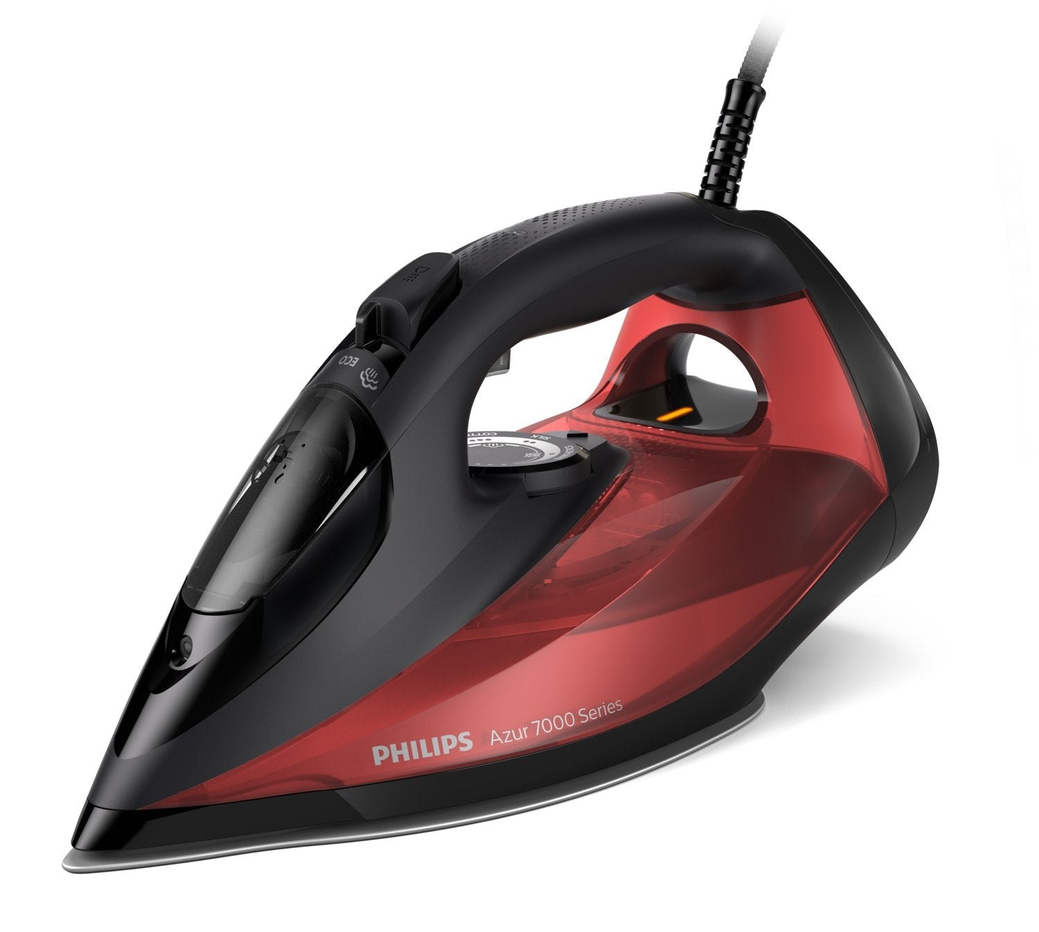 Philips 7000 Series Dst7022/40 Plancha De Vapor Hv En Negro/Rojo