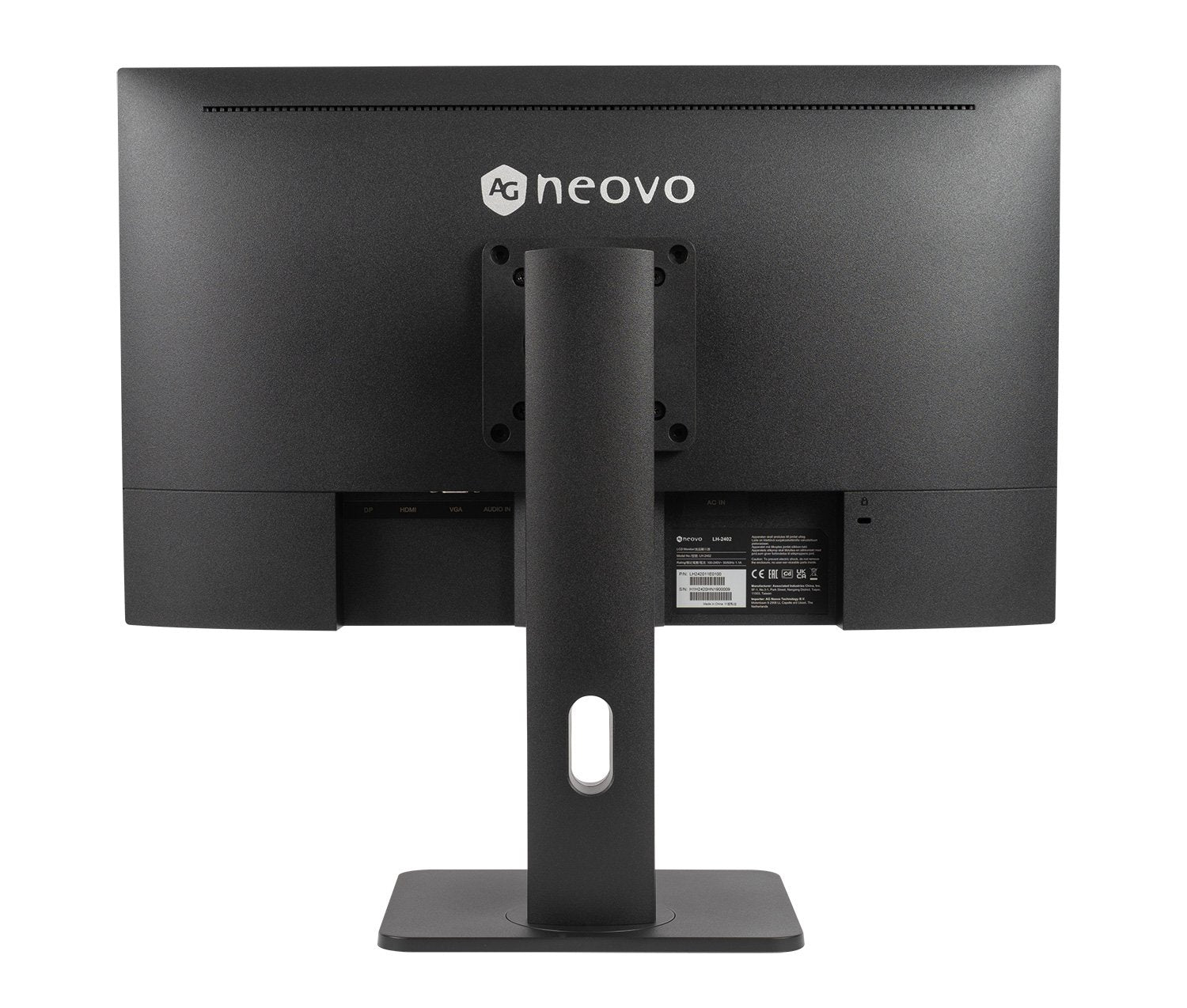 EAN 4710739598285 - AG Neovo LH-2403 pantalla para PC 60,5 cm (23.8") 1920 x 1080 Pixeles Full HD LCD Negro imagen 6