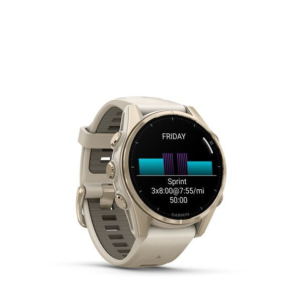 Smartwatch Fenix 8 Sapphire/Soft Gold 010-02903-11 Garmin