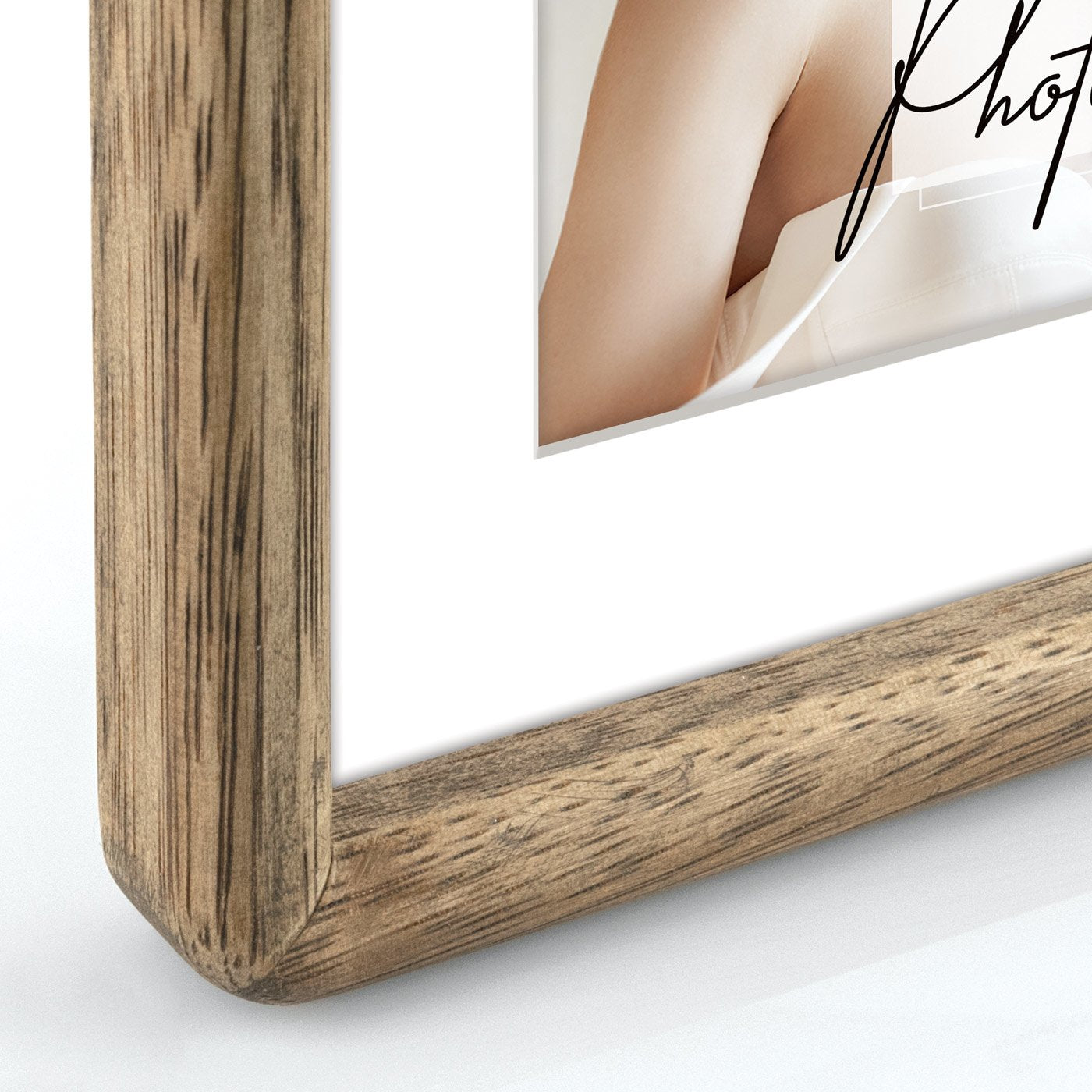 Marco De Madera Zep Gressan 13x18 / 18x24 C. Passepartout Bc18p