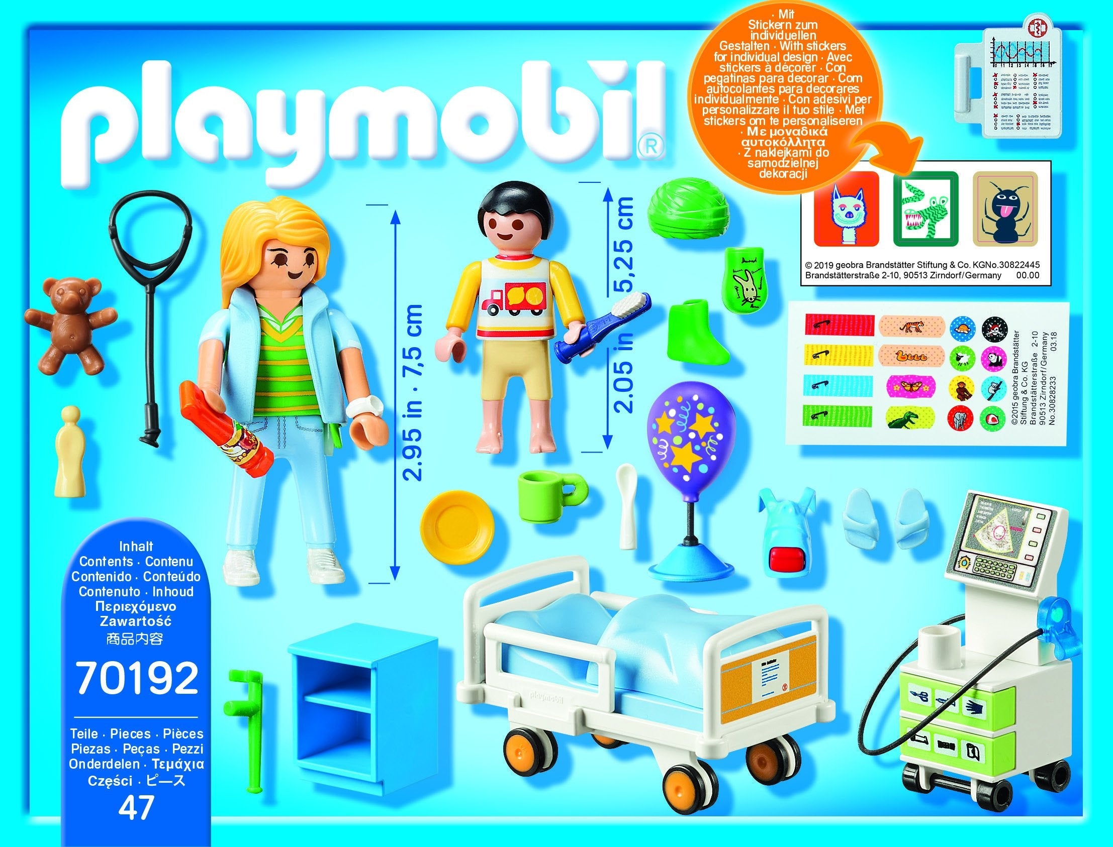 Playmobil Ciudad Hospital Sala Hospital Infantil