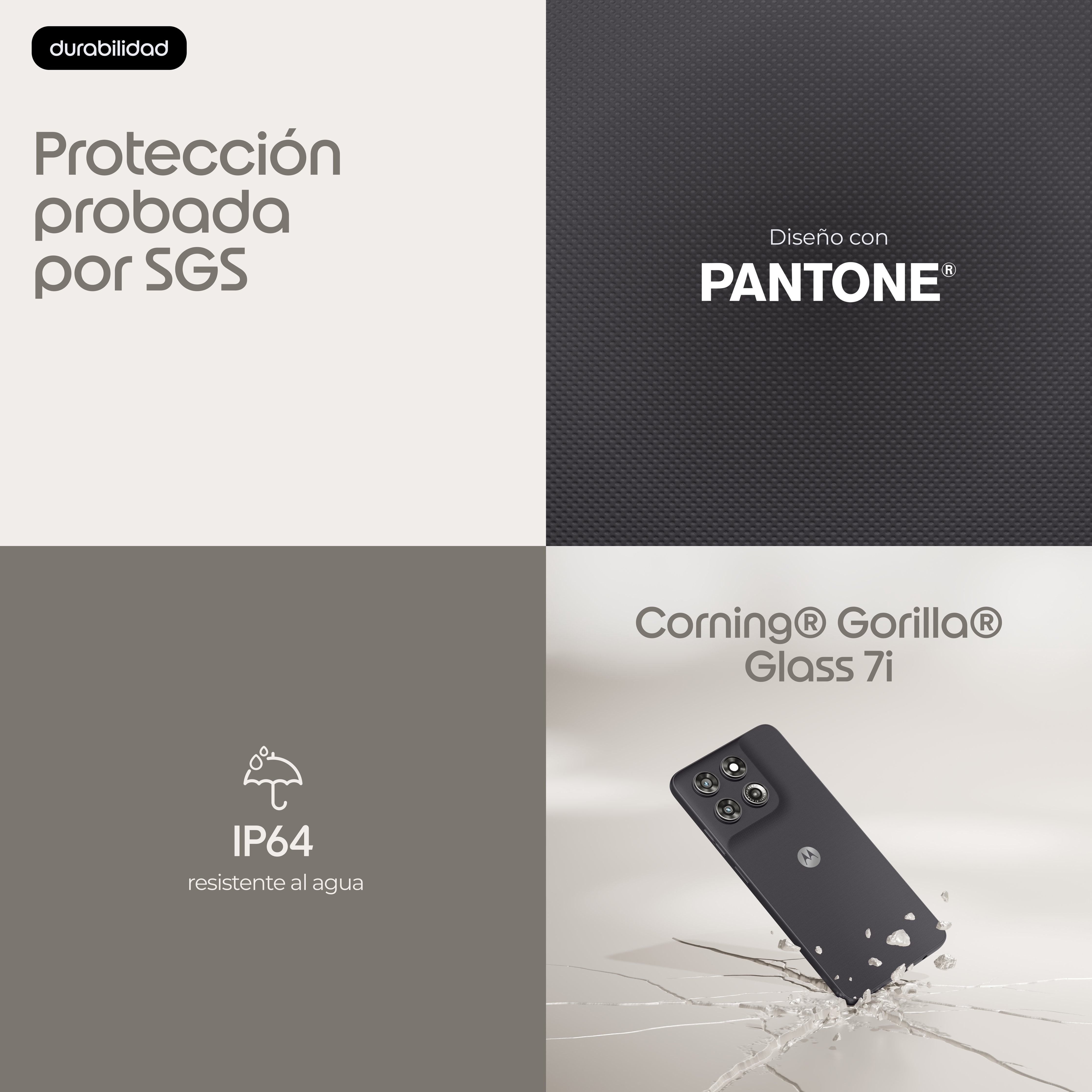 EAN 0840493620640 - Motorola moto g37 16,9 cm (6.67") SIM doble Android 16.0 5G USB Tipo C 4 GB 128 GB 5200 mAh Gris imagen 7