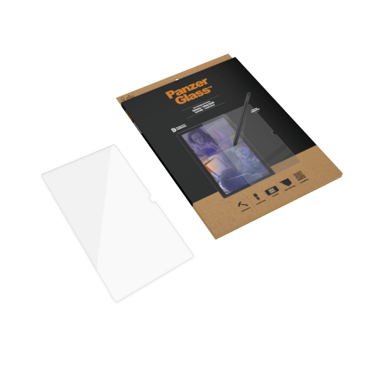 Protector De Pantalla Panzerglass Samsung Galaxy Tab A8 Case Friendly