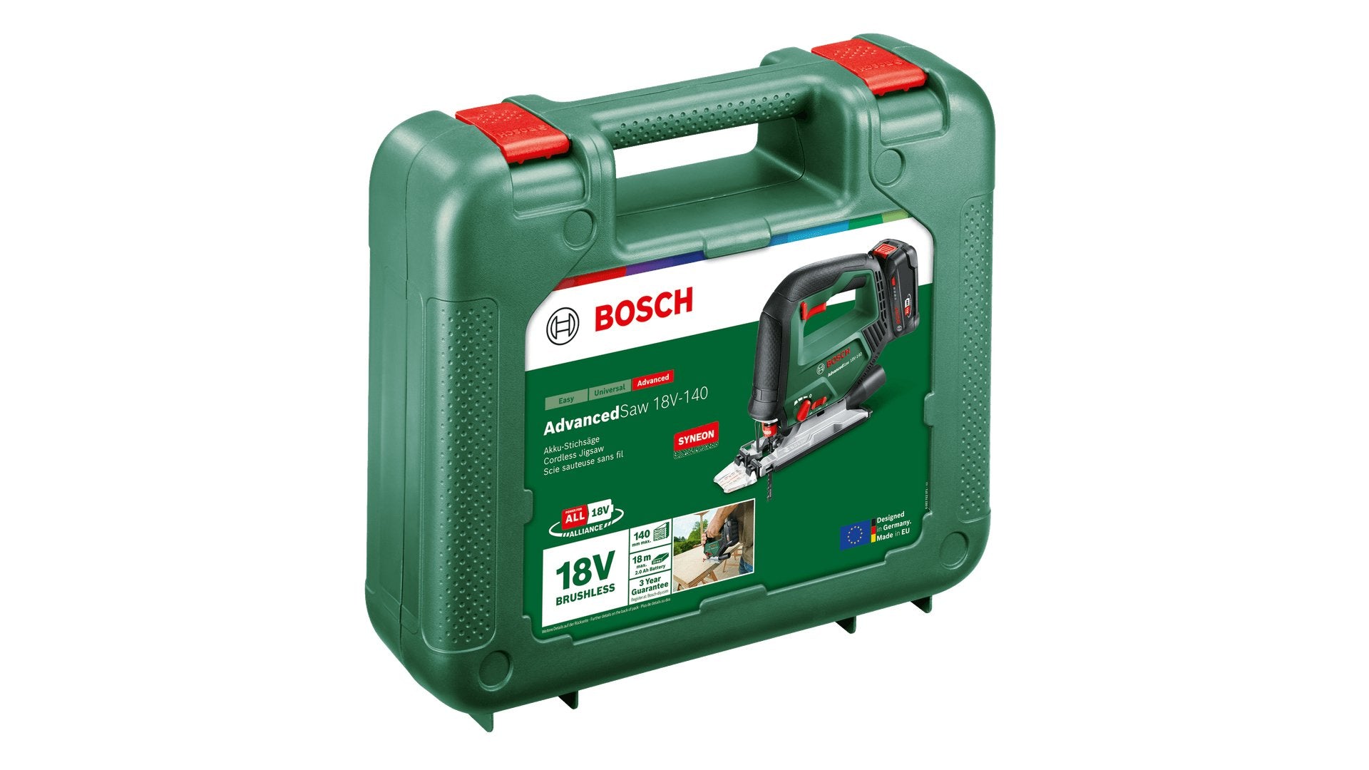 EAN 4053423251838 - Bosch AdvancedSaw 18V-140 power jigsaws 3000 spm 1,6 kg imagen 4