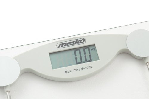 EAN 5908256832381 - Mesko Home MS 8137 báscula de baño Rectángulo Transparente, Blanco Báscula personal electrónica imagen 3