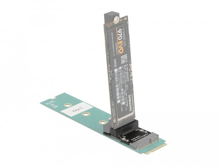 Delock Adaptador M.2 Clave A+E Plug A Key M Slot En Ángulo Con Soporte, Tarjeta De Interfaz 64137