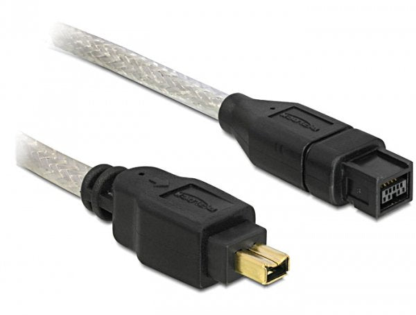 Delock Cable Firewire 9 Pin Macho > 4 Pin Macho 2 M