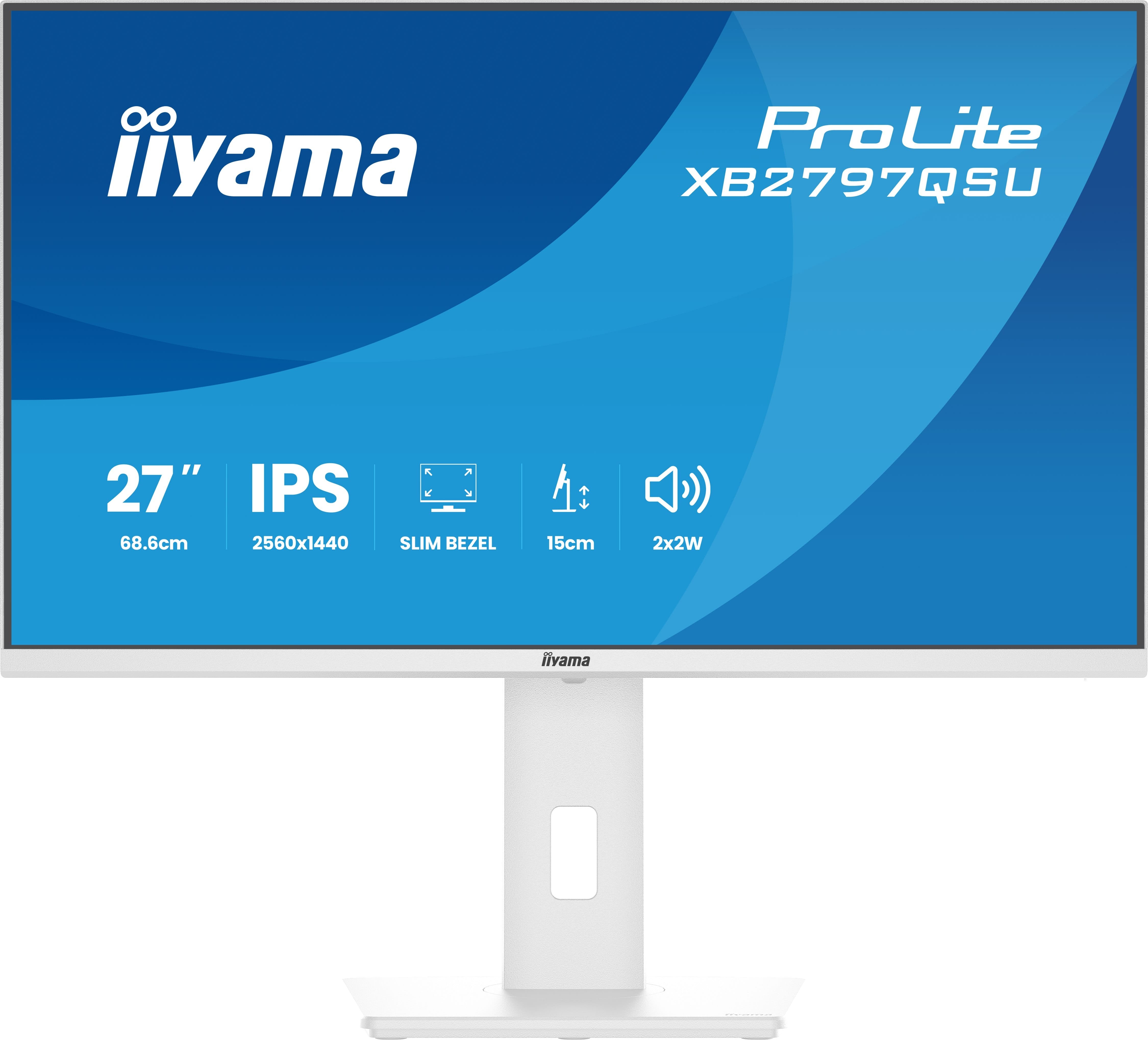 Iiyama 68.6cm 27" Xb2797qsu-W1 16:9 2xhdmi+Dp+2xusb-C