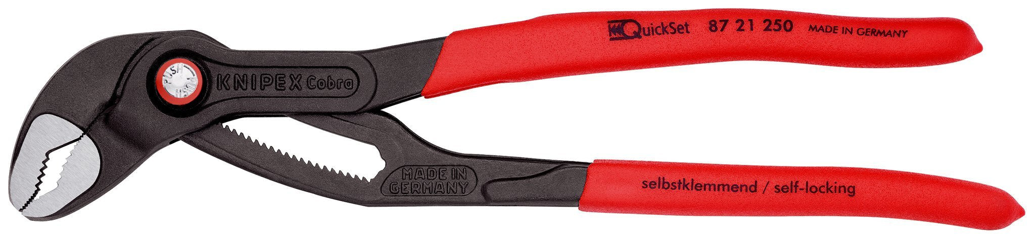 Knipex Cobra Quickset Alicates Para Tuberías/Bombas De Agua 87 21 250