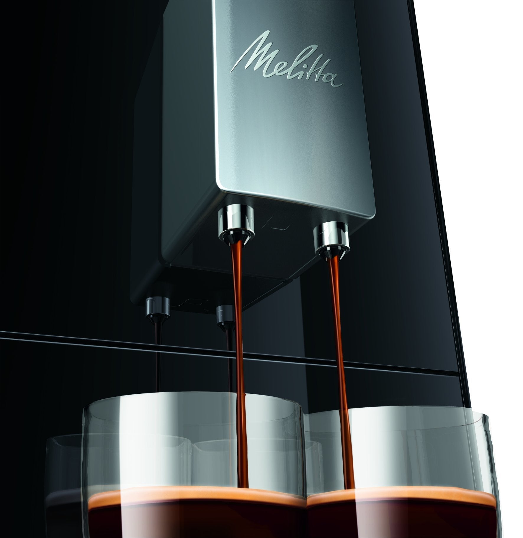 Melitta E950-101 Cafetera Espresso Automática Con Molinillo Caffeo Solo - Negro