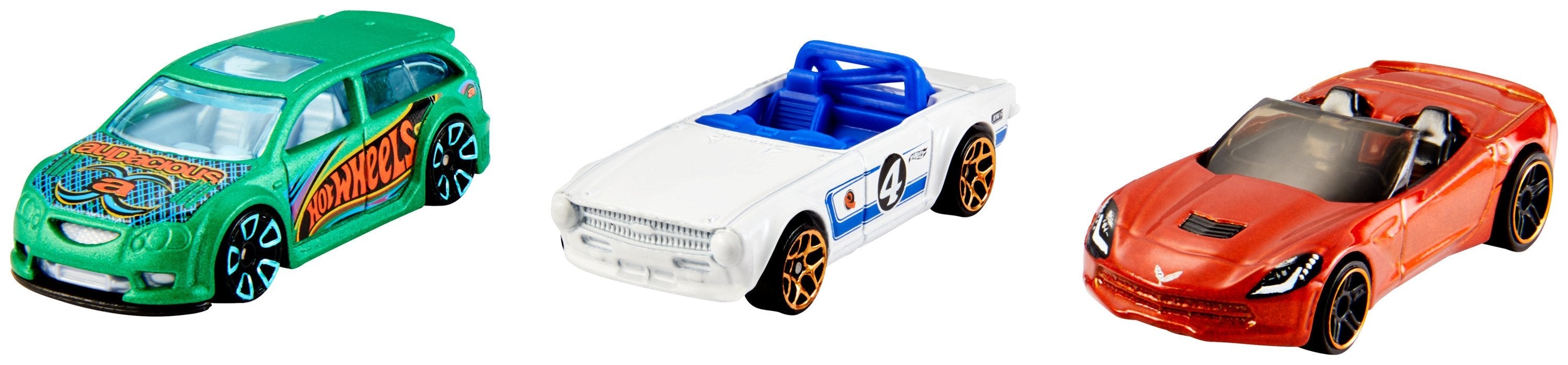 Hot Wheels - 3 Car Pack (Performance Vehicles)