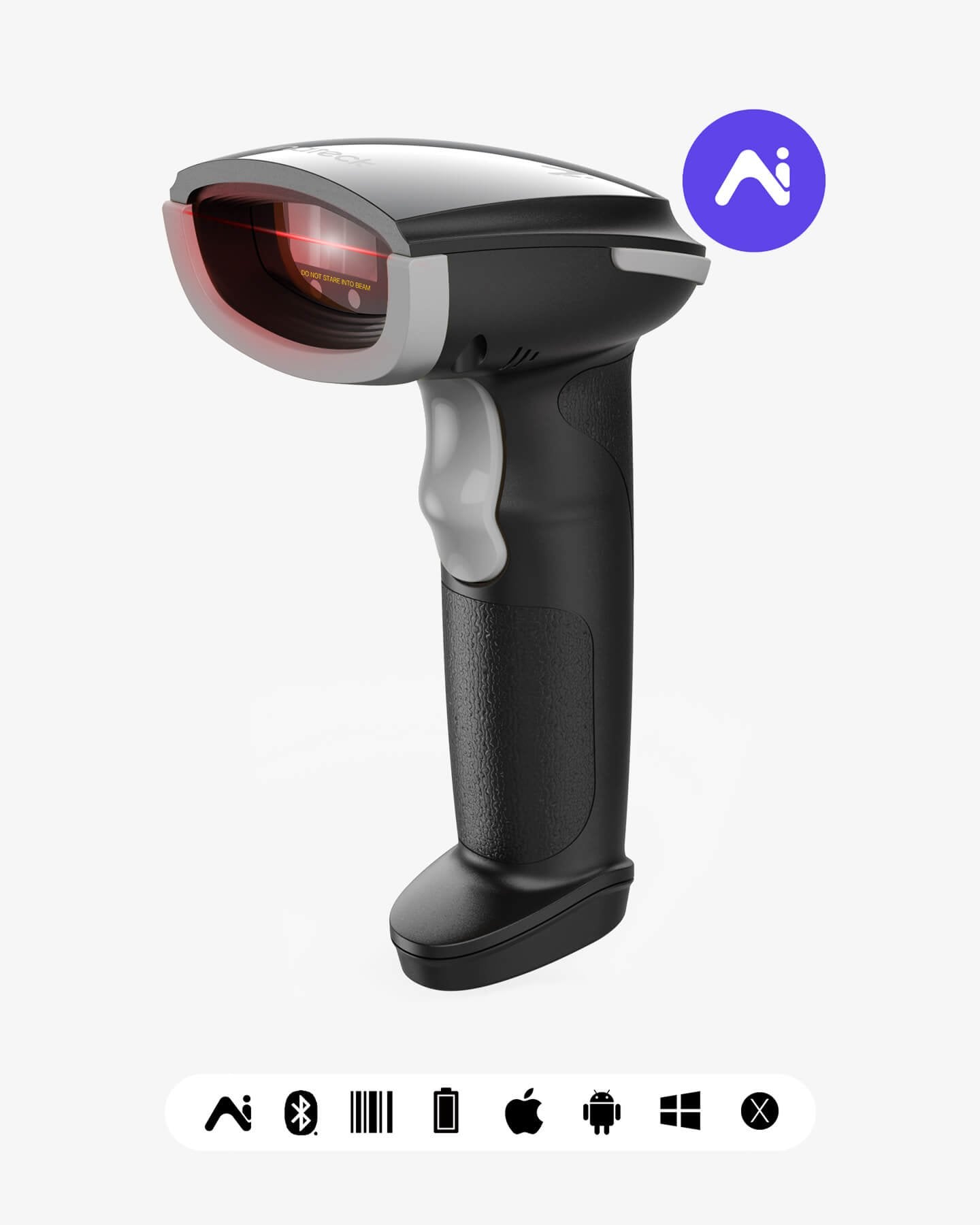 Inateck Barcodescanner 21 Ai Gray [Bcm-21-Ai_gray]