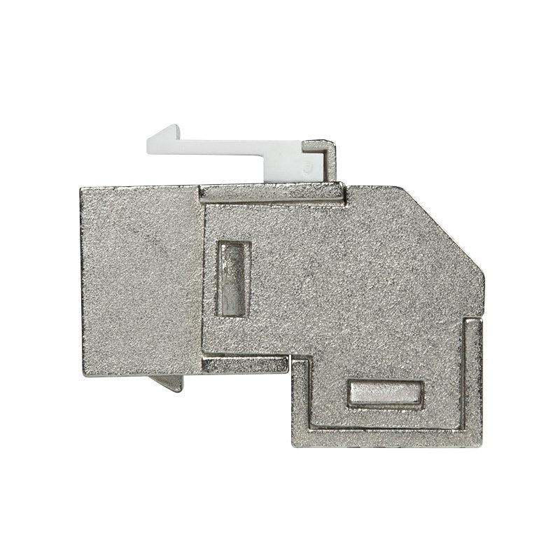 Acoplamiento Keystone Logilink 2x Rj45 Stp, Cat.6a, Acodado 90 °