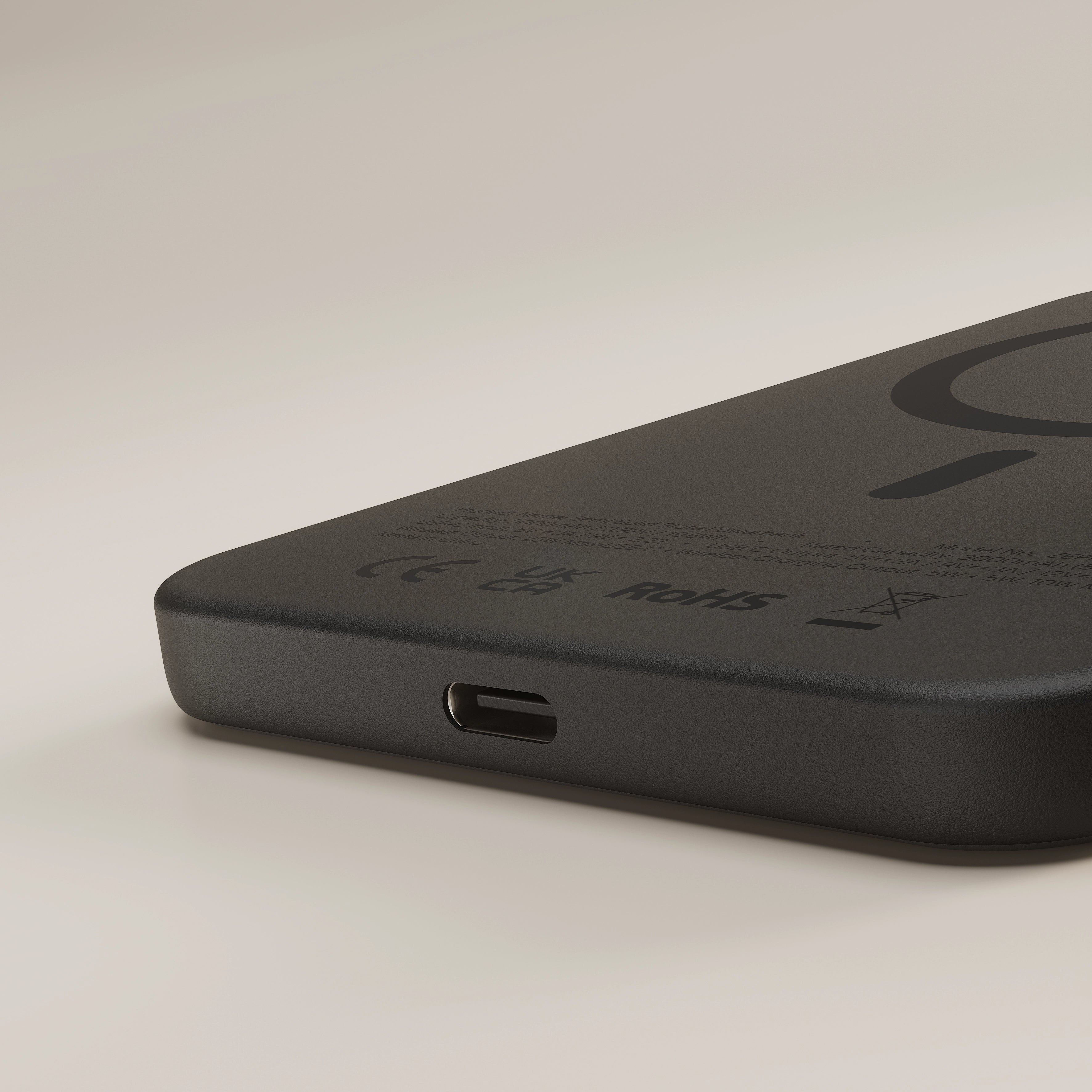 Zens Powerbank Pro 2 Semi Solid State 10.000 Mah Schwarz