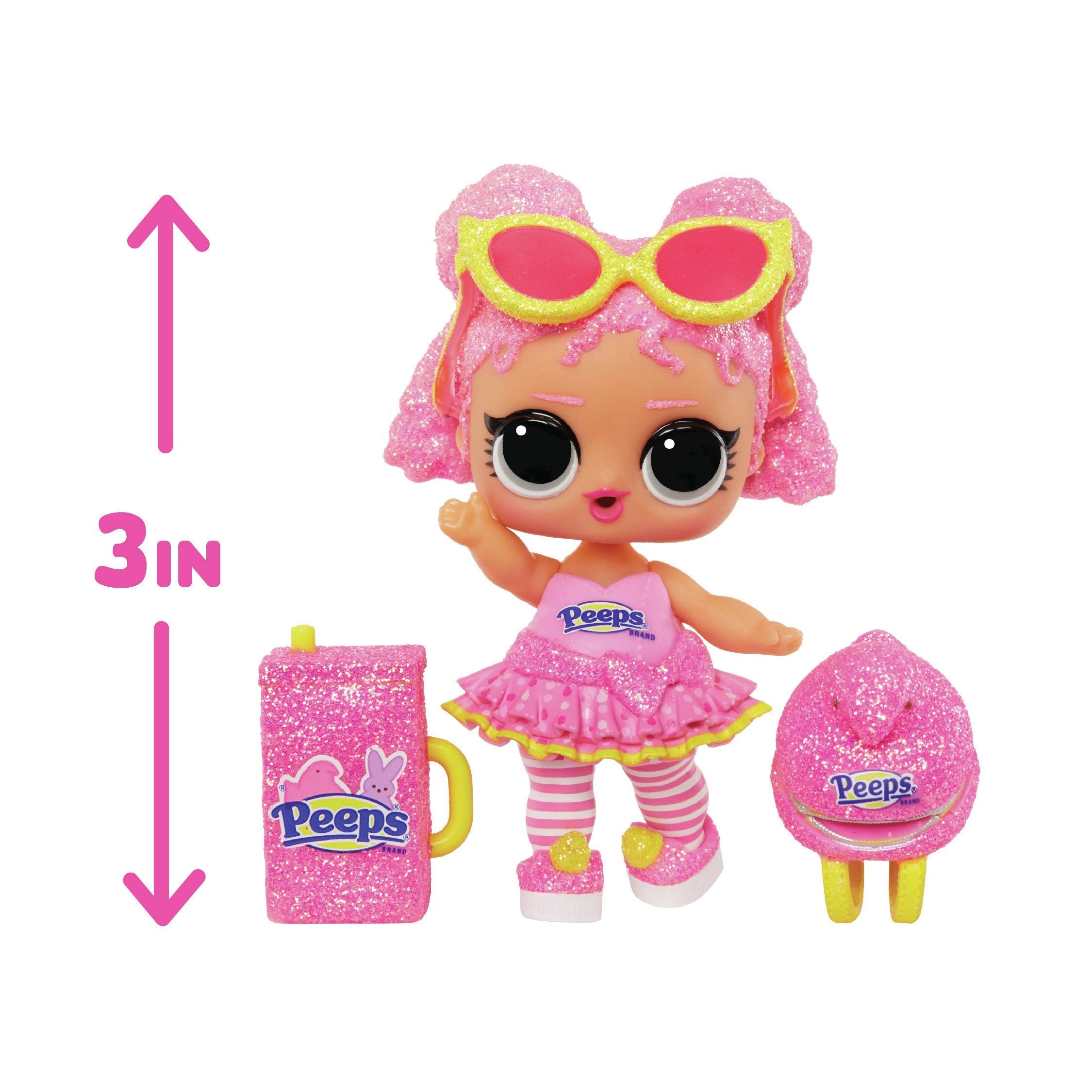 EAN 0035051532224 - L.O.L. Surprise! Loves PEEPS Tots- Fluff Chick imagen 4