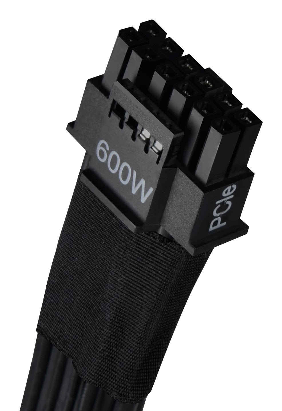 Silverstone 12vhpwr Cable Adaptador Pcie Sst-Pp14-Pcie (Negro, 0,55 Metros) Sst-Pp14-Pcie