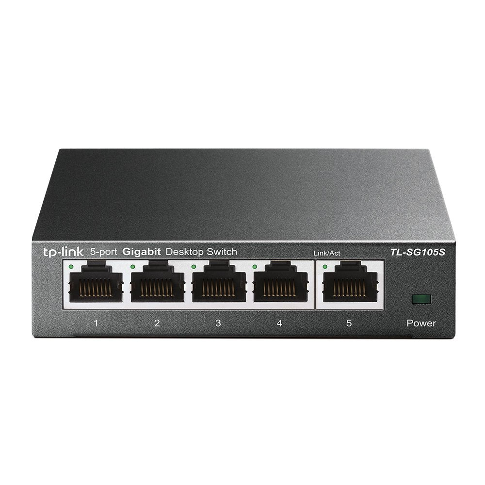 Switch Tp-Link Tl-Sg105s 5 Puertos Rj-45 10 100 1000