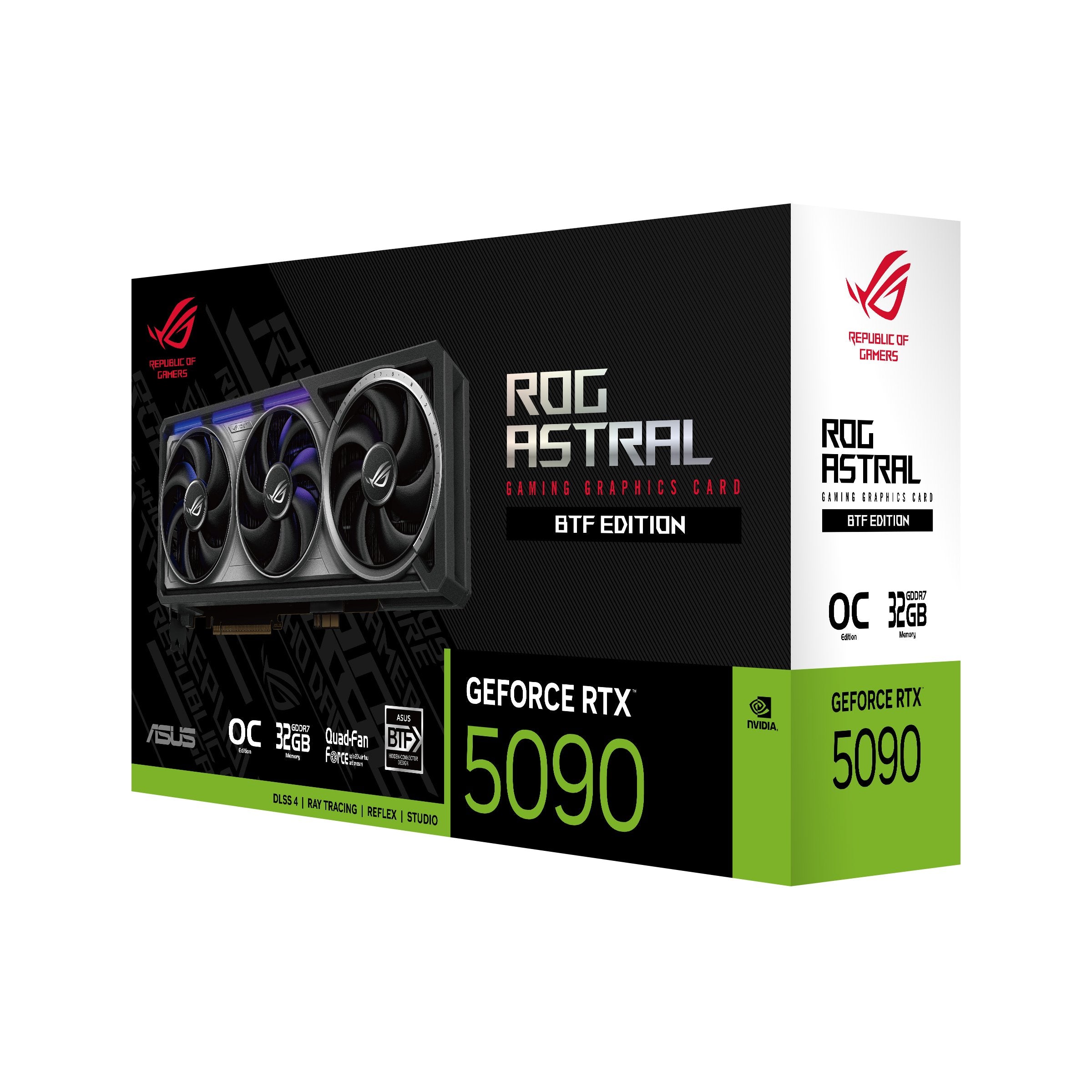 Tarjeta Grafica Asus Rog Astral Rtx 5090 O32g Btf Gaming
