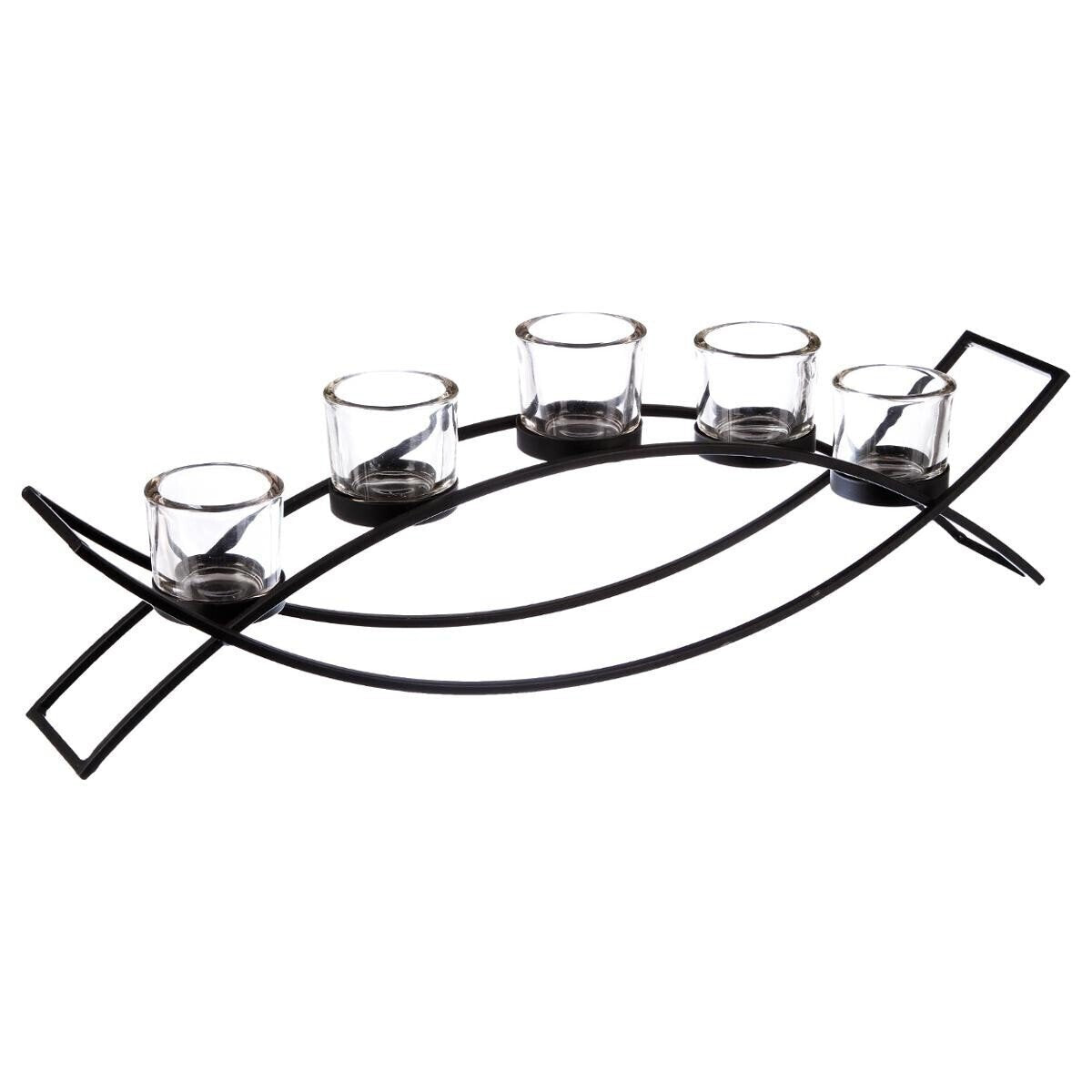 Porta Velas Tealight 55x13.5x9cm