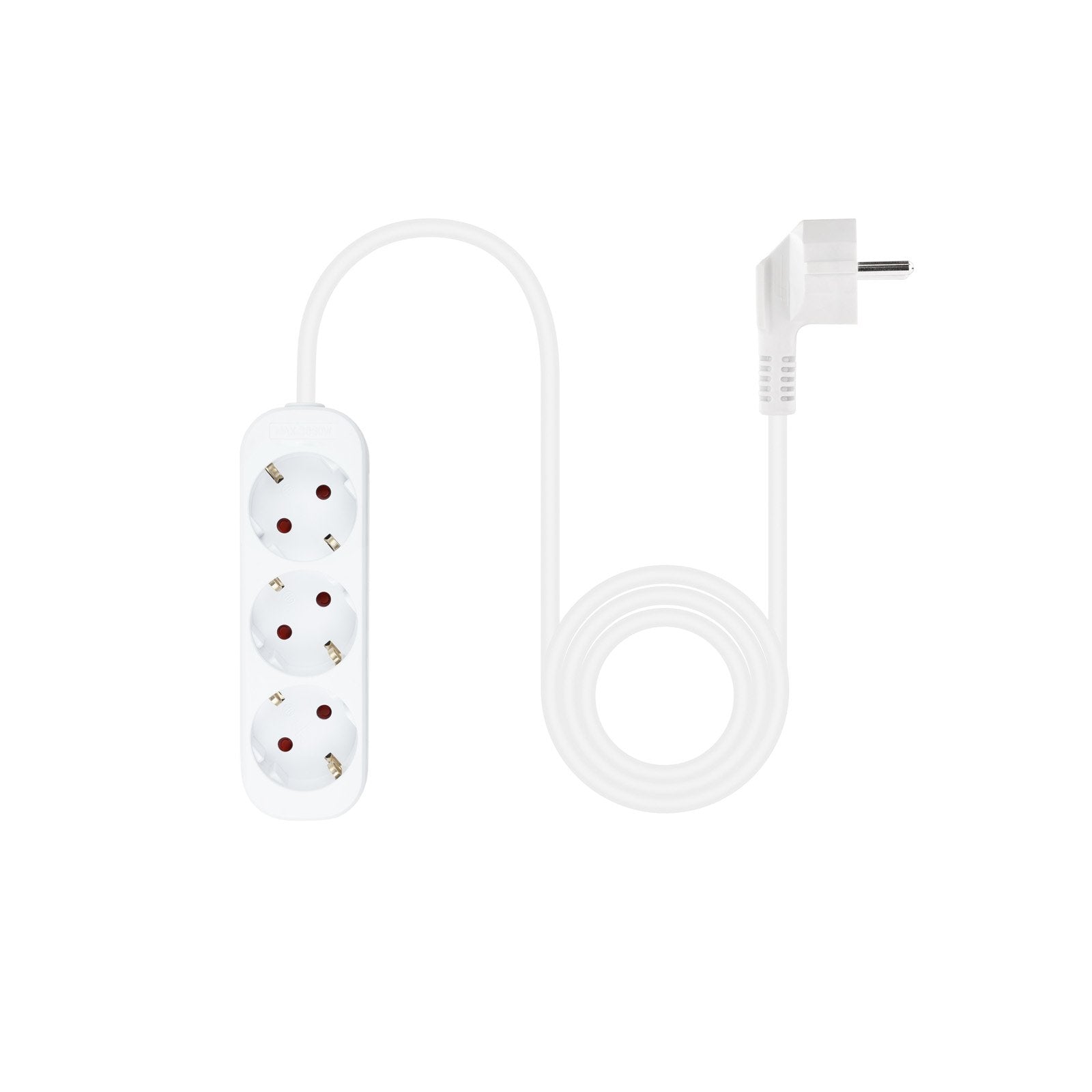 Nanocable Regleta 3 Tomas - 1.4m - Blanco
