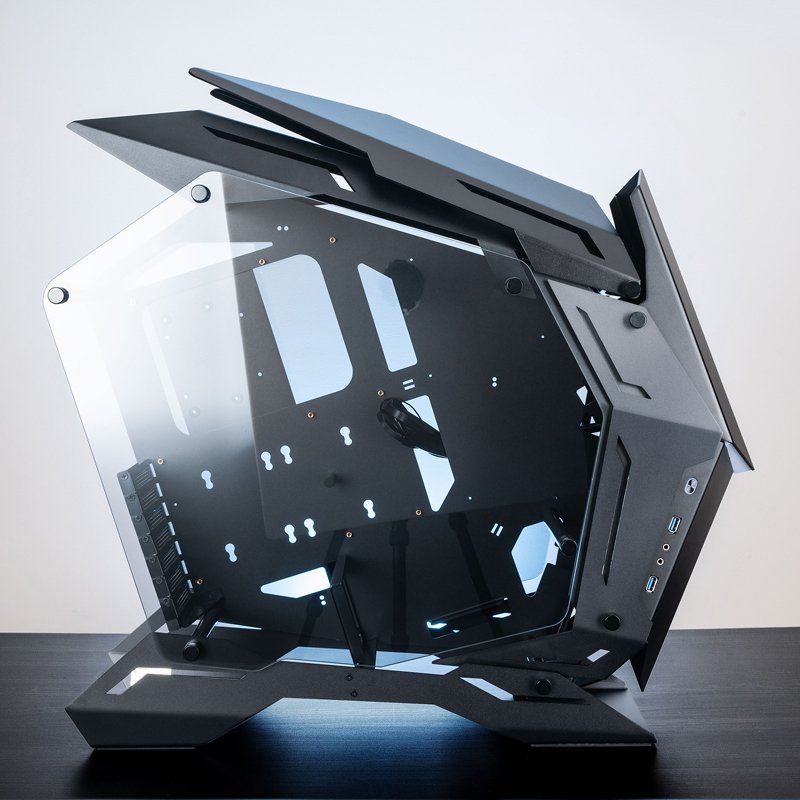Jonsbo Mod3 Big-Tower Showcase, Temperojo Glass - Negro