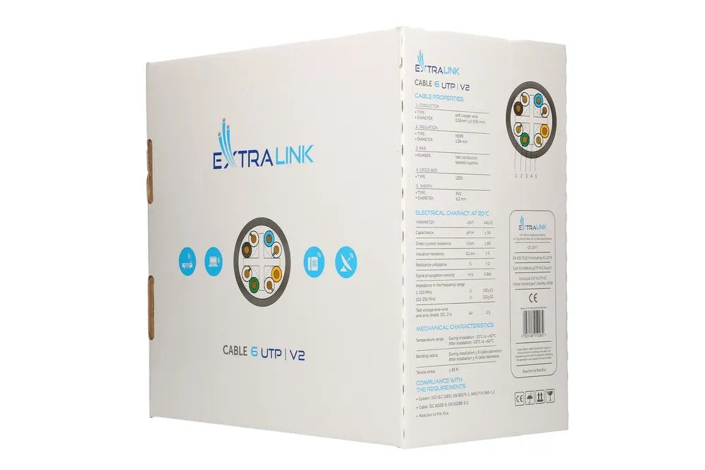 EAN 5903148910062 - Extralink EX.10062 cable de red Gris U/UTP (UTP) imagen 3