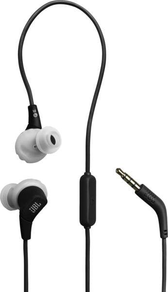Jbl Endurance Run 3 In-Ear-Sport-Kopfhörer M. Kabel, Ip65, Negro/Grau
