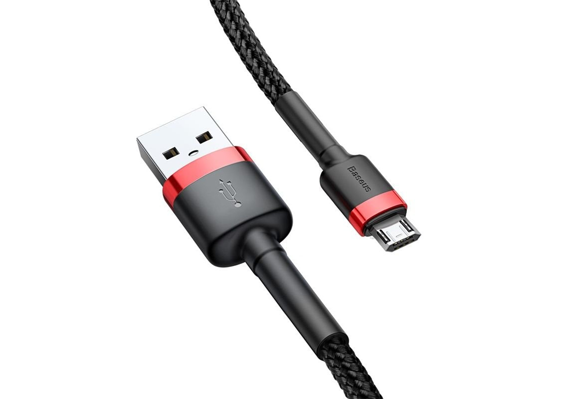 Cable Micro Usb Baseus Cafule 1.5a 2m (Red & Black)