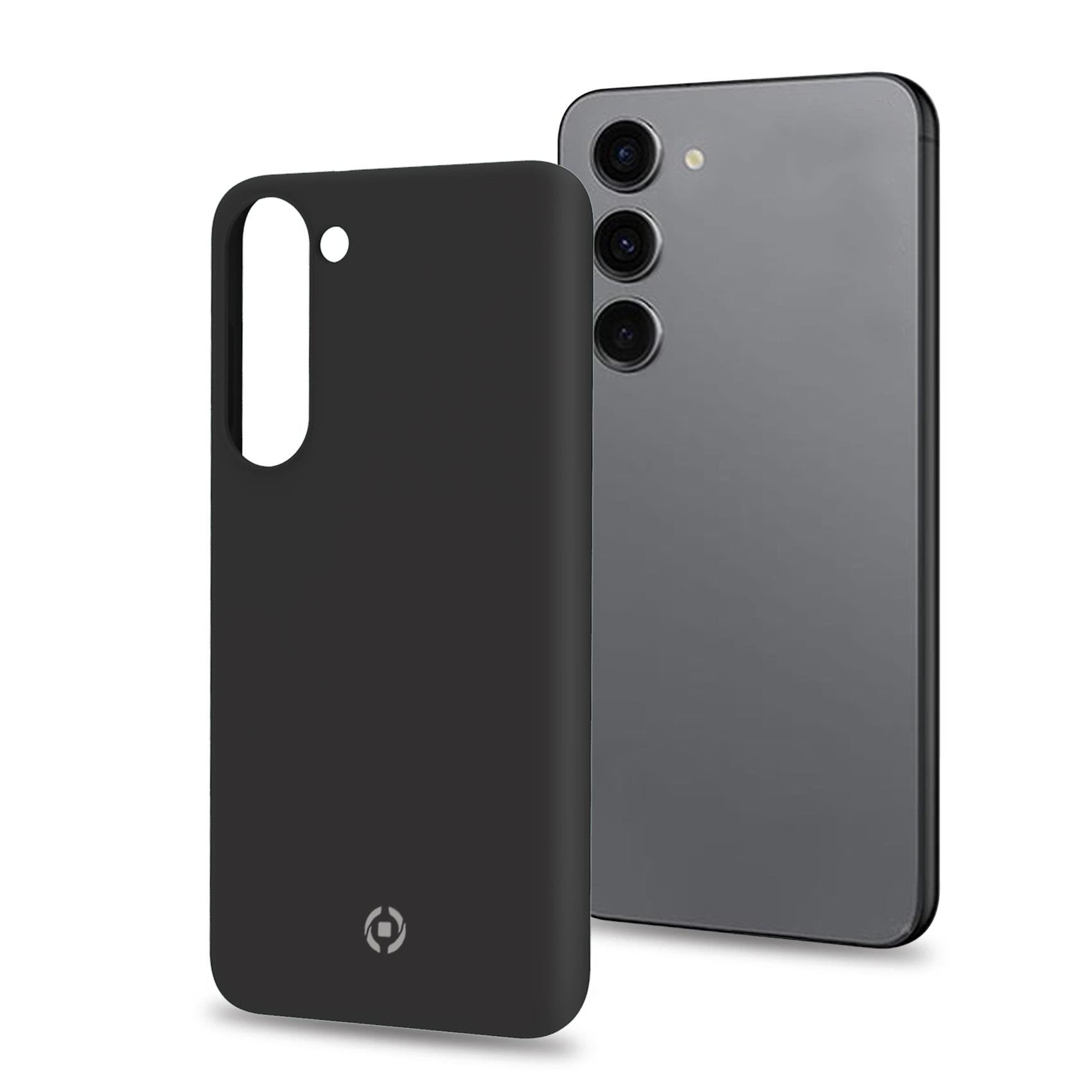 Celly Cromo Funda Para Galaxy S23+ 5g  (6.6") Negro