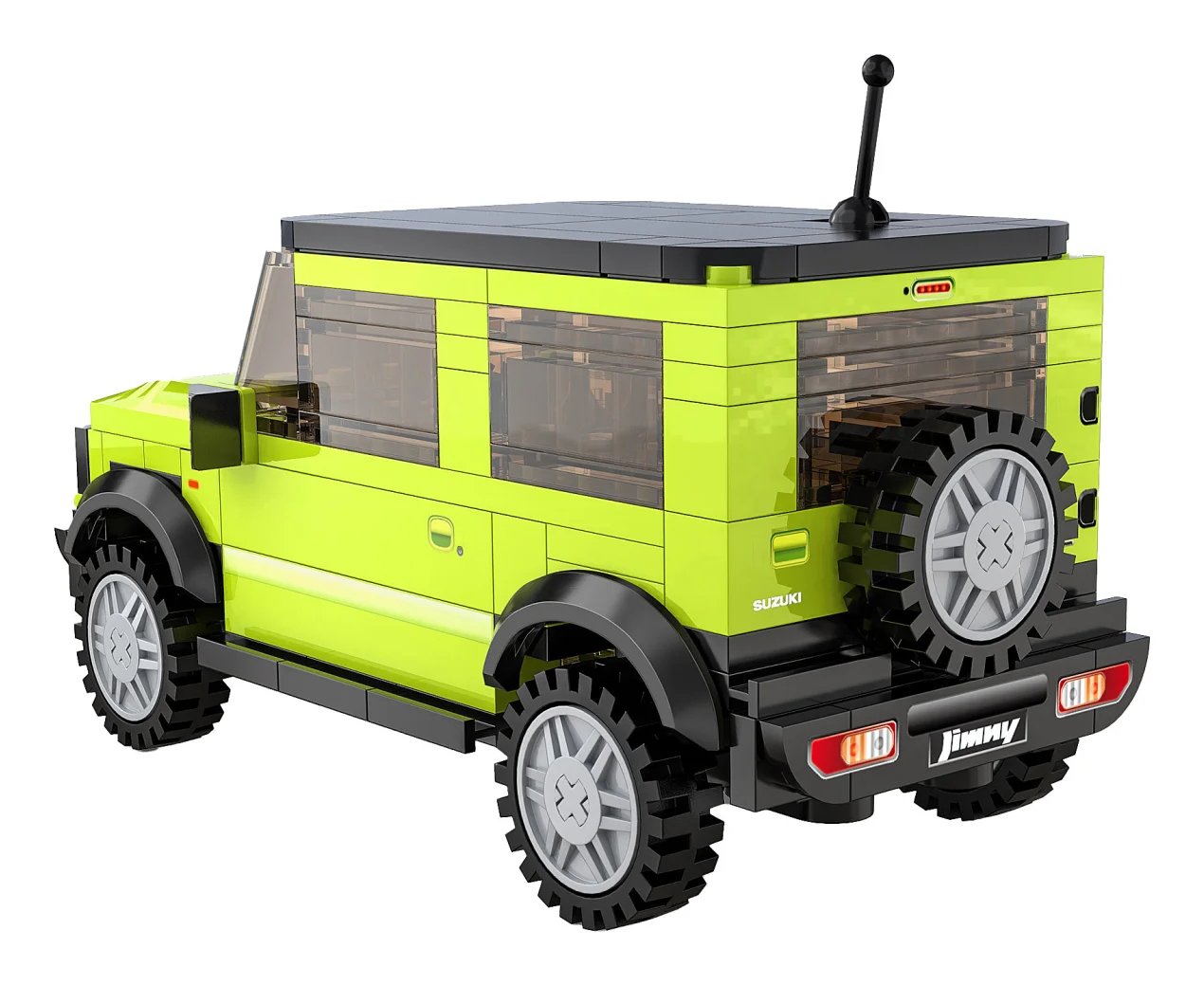 Jamara Cada Suzuki Jimny 1:24 Bricks Verde 8+