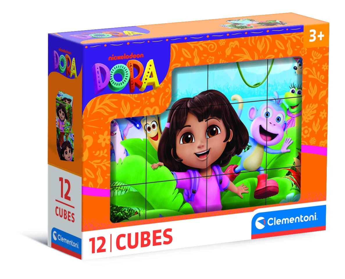 Puzzle Cubo Dora La Exploradora 12pzs