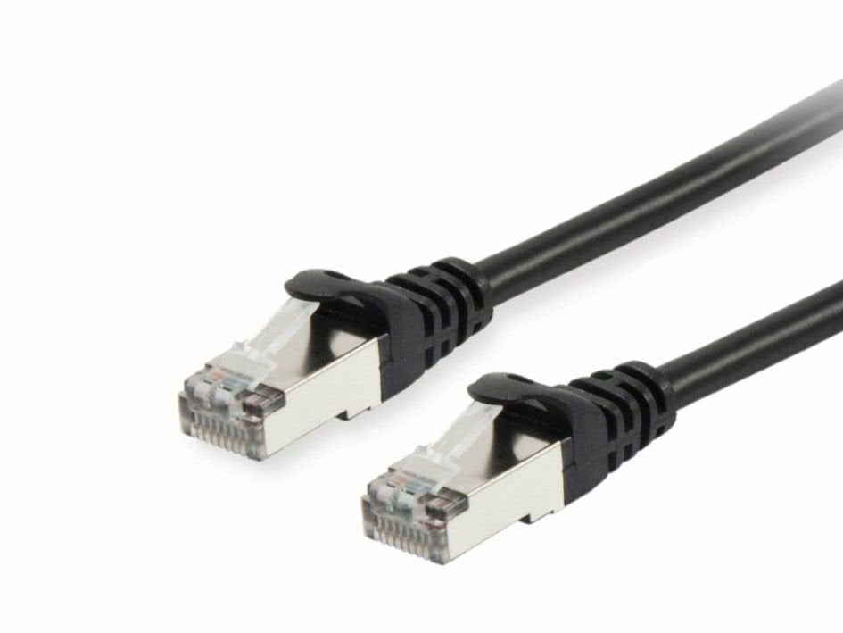 Equip Cable De Red Cat6a S Ftp 2xrj45 25.00m Negro
