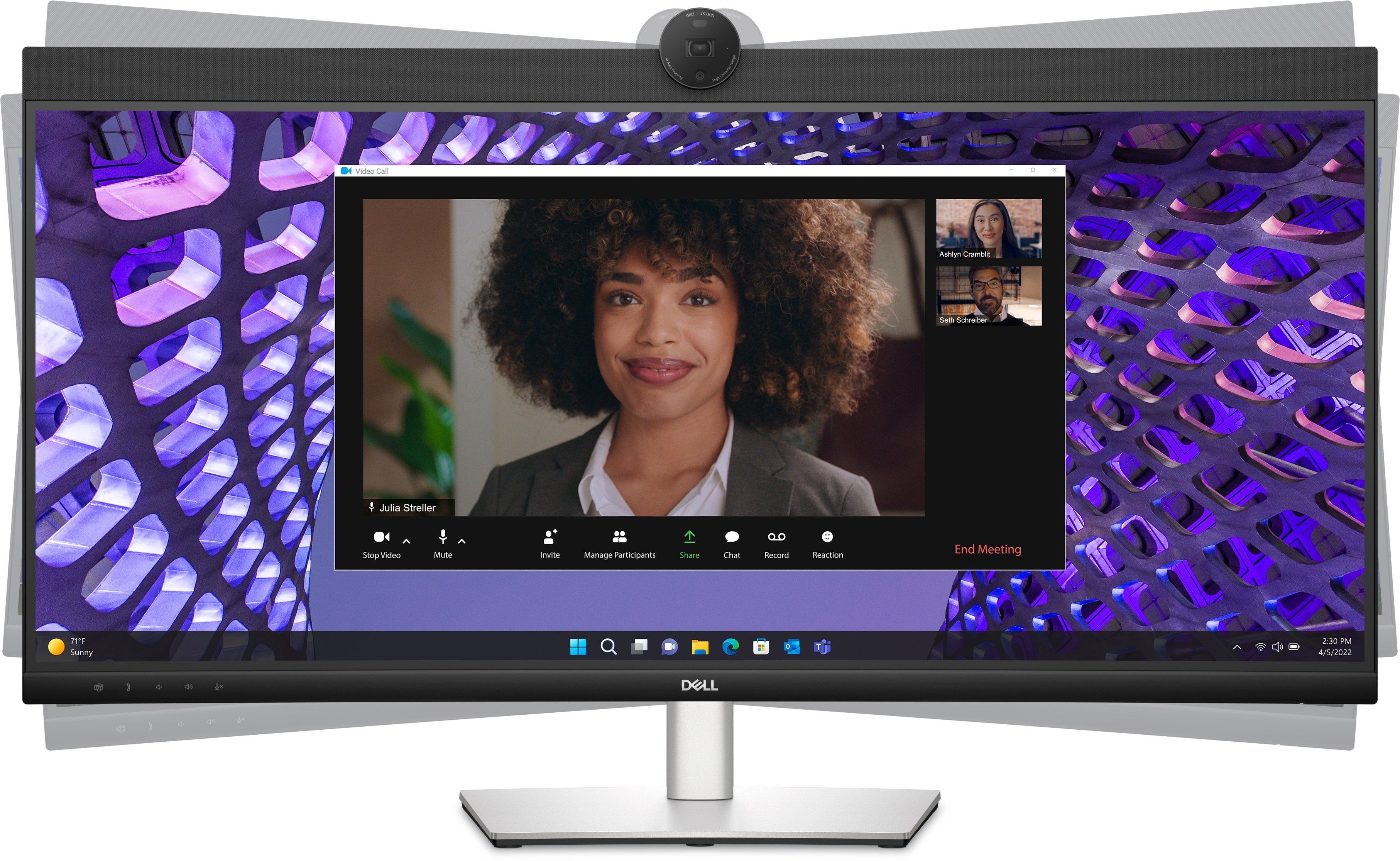 EAN 0884116441489 - DELL P Series P3424WEB pantalla para PC 86,7 cm (34.1") 3440 x 1440 Pixeles 4K Ultra HD LCD Negro imagen 10