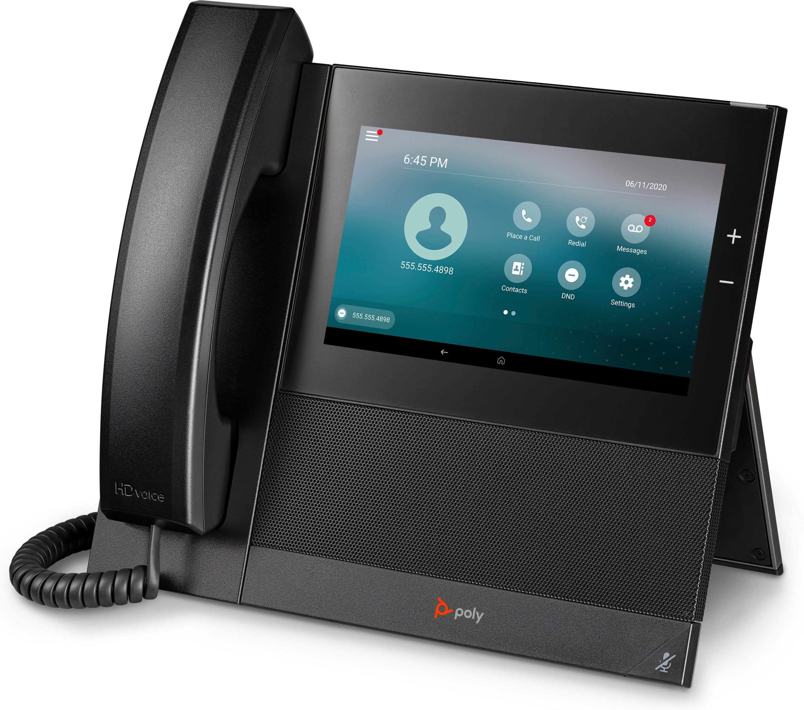 Poly Ccx 600 Teléfono Ip Negro 24 Líneas Lcd Wifi