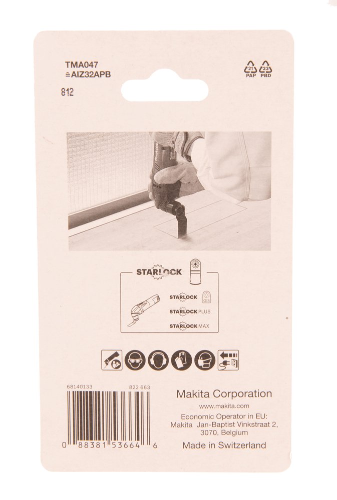 Pjuklelis Igilinamajam Pjovimui Makita Tma047 32mm 5 Vnt.