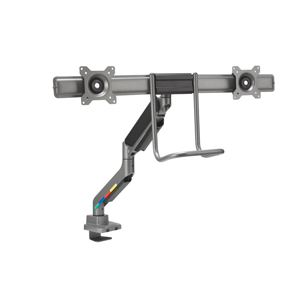Soporte Kensington Monitorarm 32",2tft,2gel.Max.9kg,Gris Smartfit