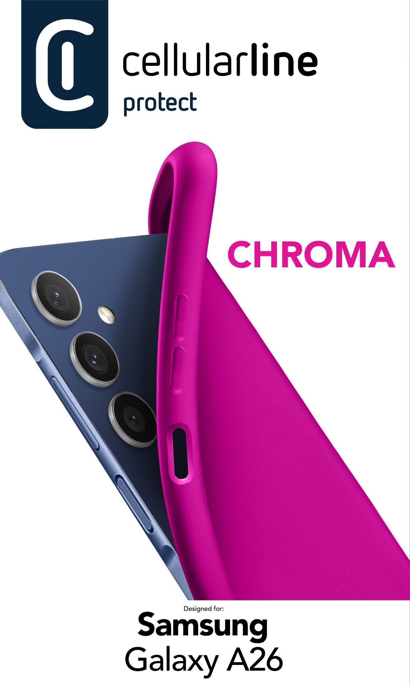 EAN 8018080493713 - Cellularline 8018080493713 funda para teléfono móvil 16,8 cm (6.6") Rosa imagen 2