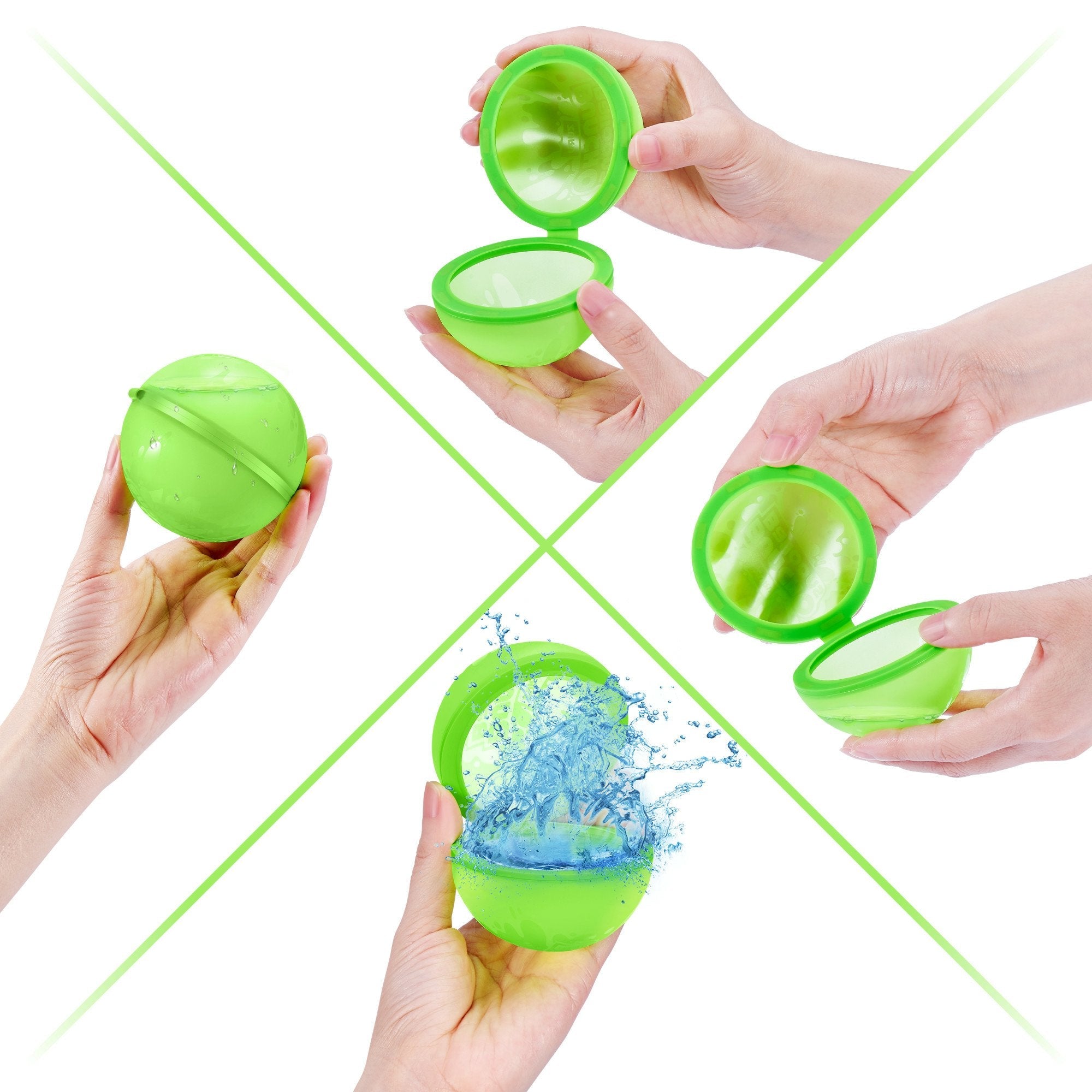 Zuru Bunch O Balloons - Reusable Wasserballons 6er-Pack 56593uq1
