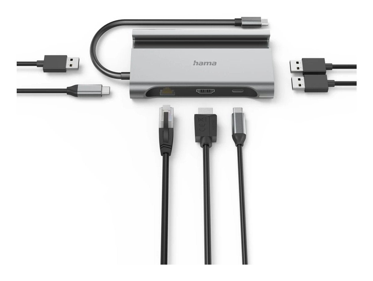 Hama Stacja Dokujaca 7w1 Usb-C