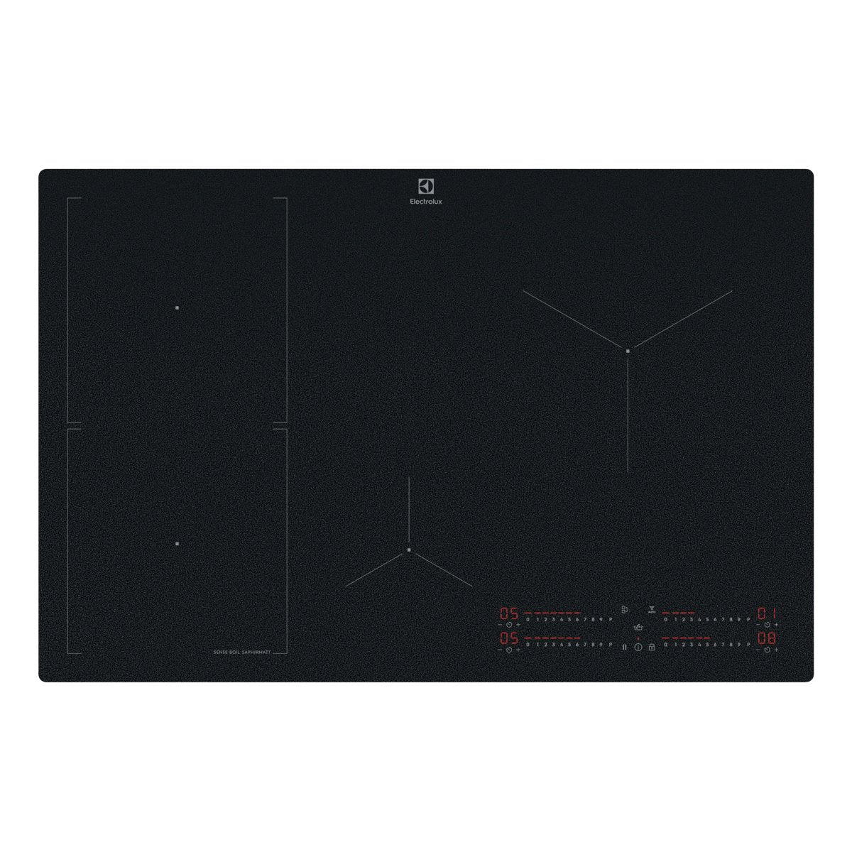 EAN 7333394049427 - Electrolux EIS82453IZ Negro Integrado 80 cm Con placa de inducción 4 zona(s) imagen 1