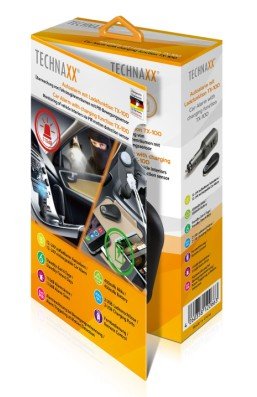 Alarm Samochodowy Z Ladowarka Usb 2 Porty Tx-100