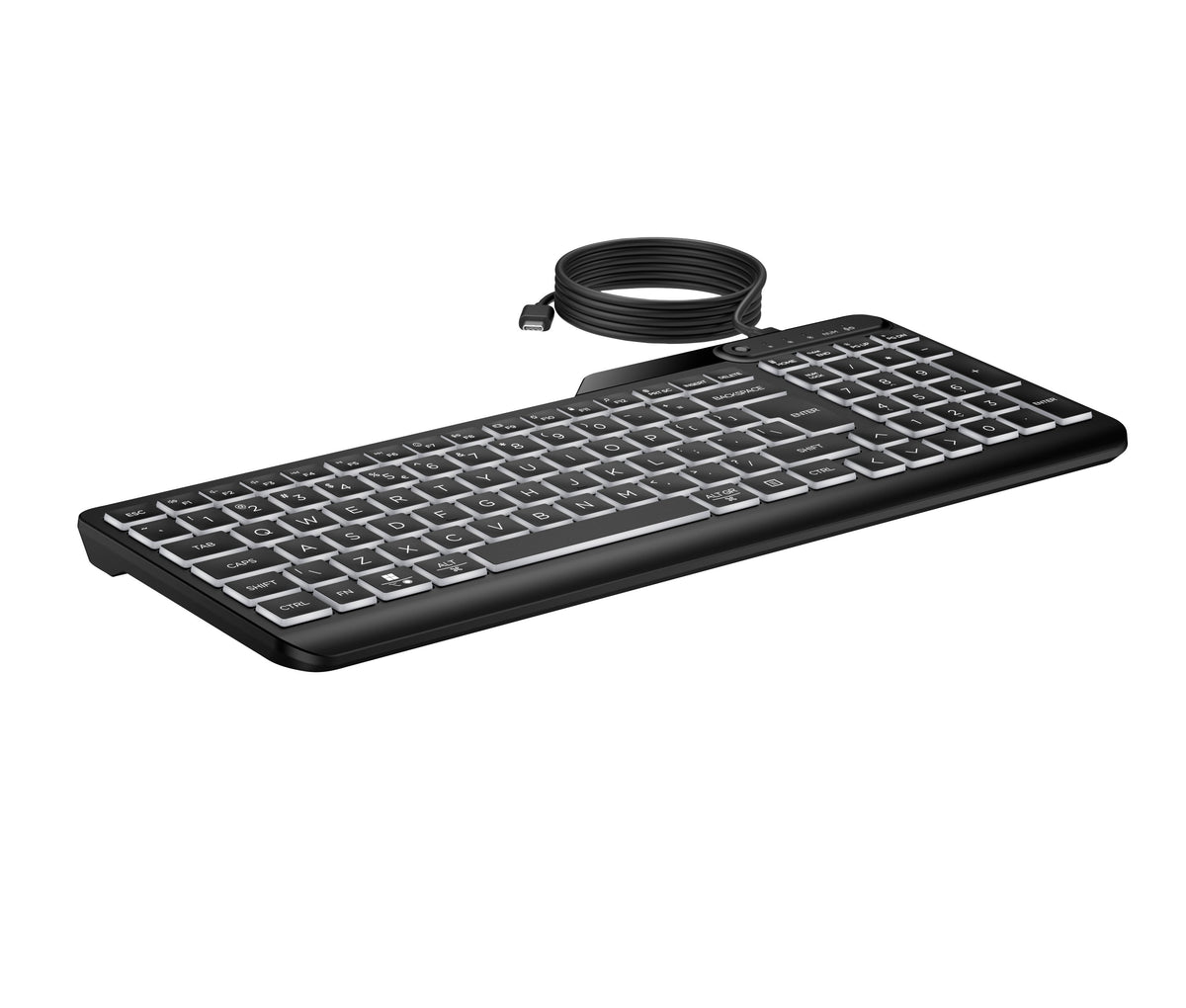 EAN 197192768815 - HP 405 Backlit Wired Keyboard teclado Oficina USB Negro imagen 2