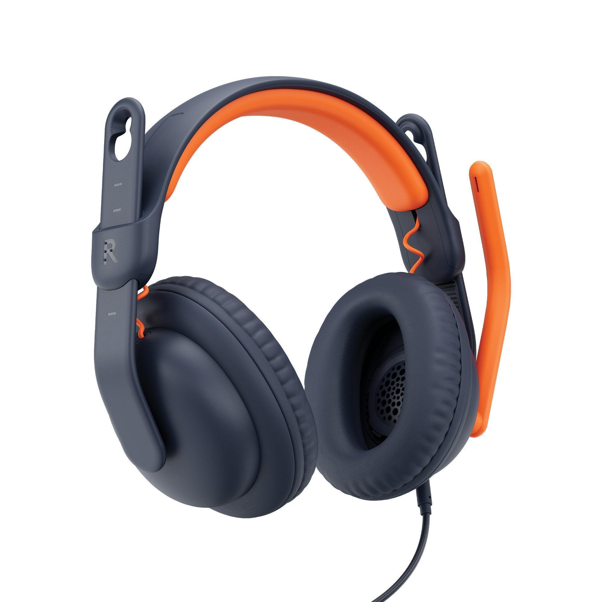 EAN 0097855190703 - Logitech Zone Learn Auriculares Alámbrico Diadema Educación USB Tipo C Azul, Naranja imagen 5
