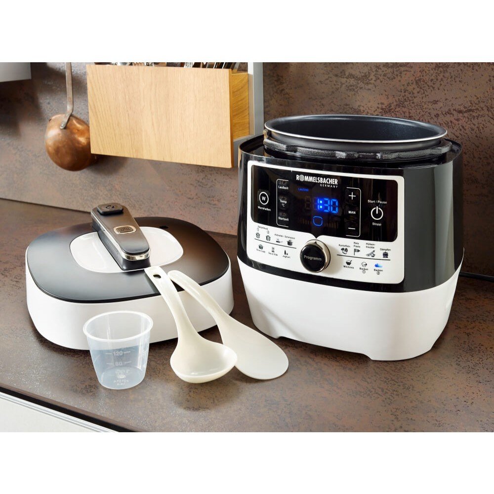 Rommelsbacher Presión De Vapor Y Olla Múltiple Md 1000 Md 1000