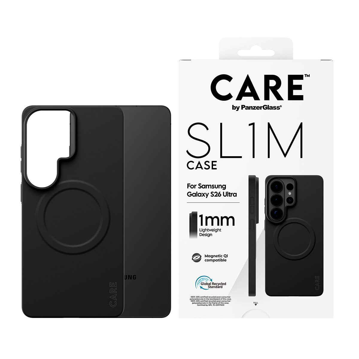 Panzerglass Care Sl1m Case Negro Samsung Galaxy S26 Ultra
